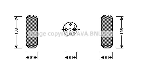 AVA QUALITY COOLING Осушитель, кондиционер VOD104